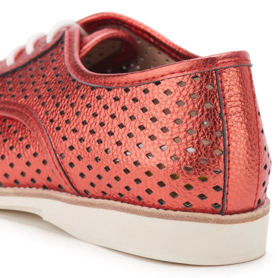 Shoes Rollie | Rollie Derby Red Metallic