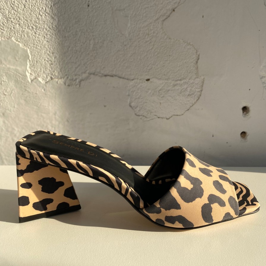 Shoes Sempre Di | Sempre Di 429018 Animal Print