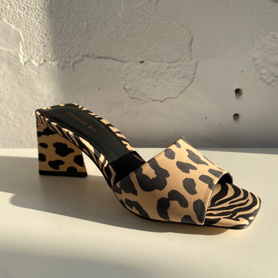 Shoes Sempre Di | Sempre Di 429018 Animal Print