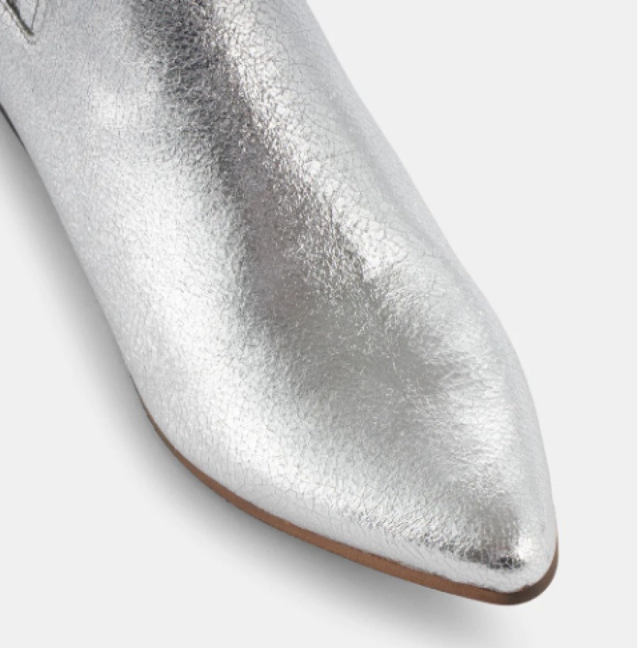 Shoes Ivylee Copenhagen | Ivylee Bailey Silver Cracked Leather