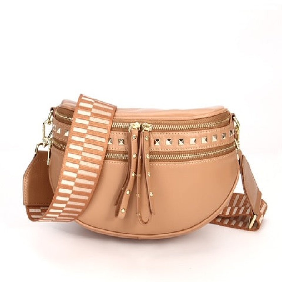 Accessories Hi Ho & Co | Hi Ho & Co Obsessed Bag Light Tan