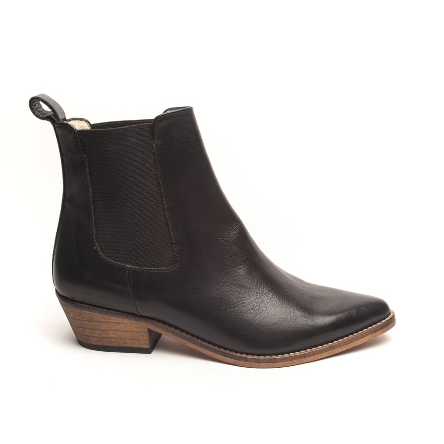 Shoes ivylee Copenhagen | Ivy Lee Stella Black W/ Antique Sole