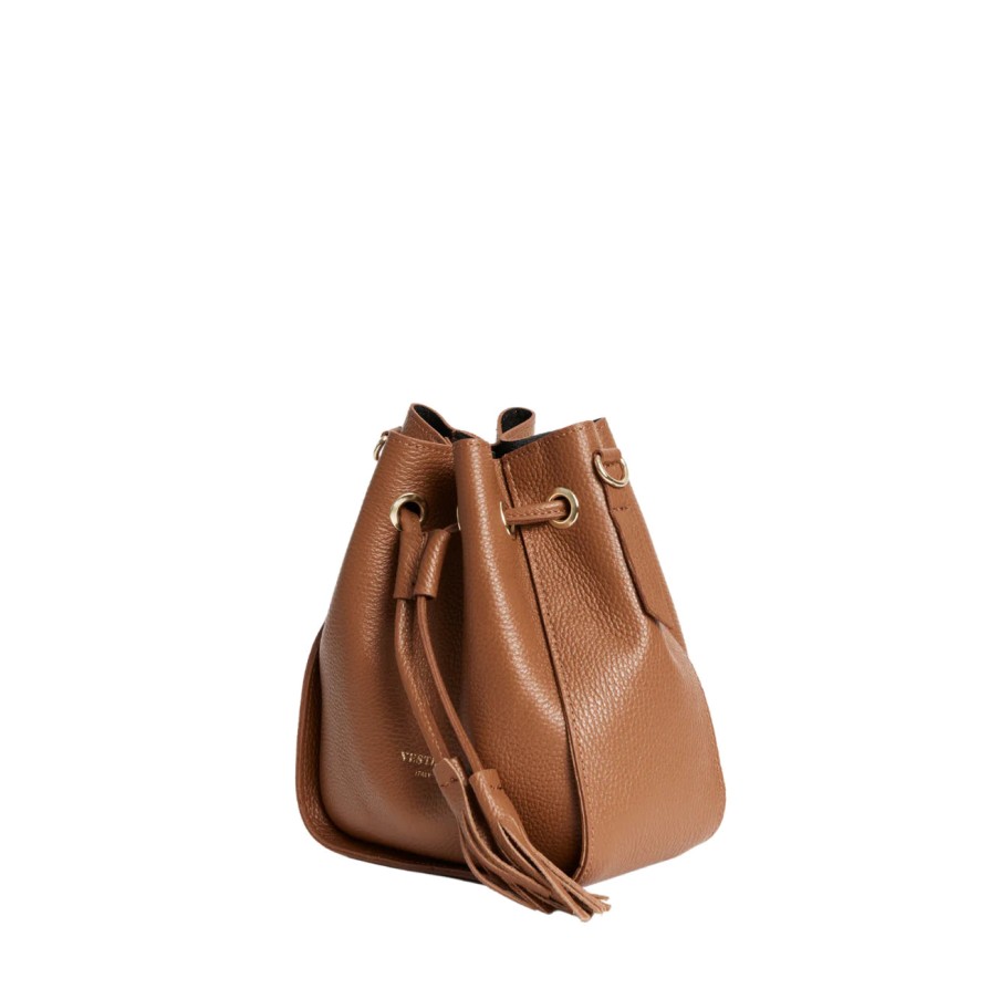 Accessories Vestirsi | Vestirsi Bridgetta Bucket Bag Tan - Sold Out