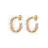 Jewellery Zahar | Zahar Philippa Earrings Pink