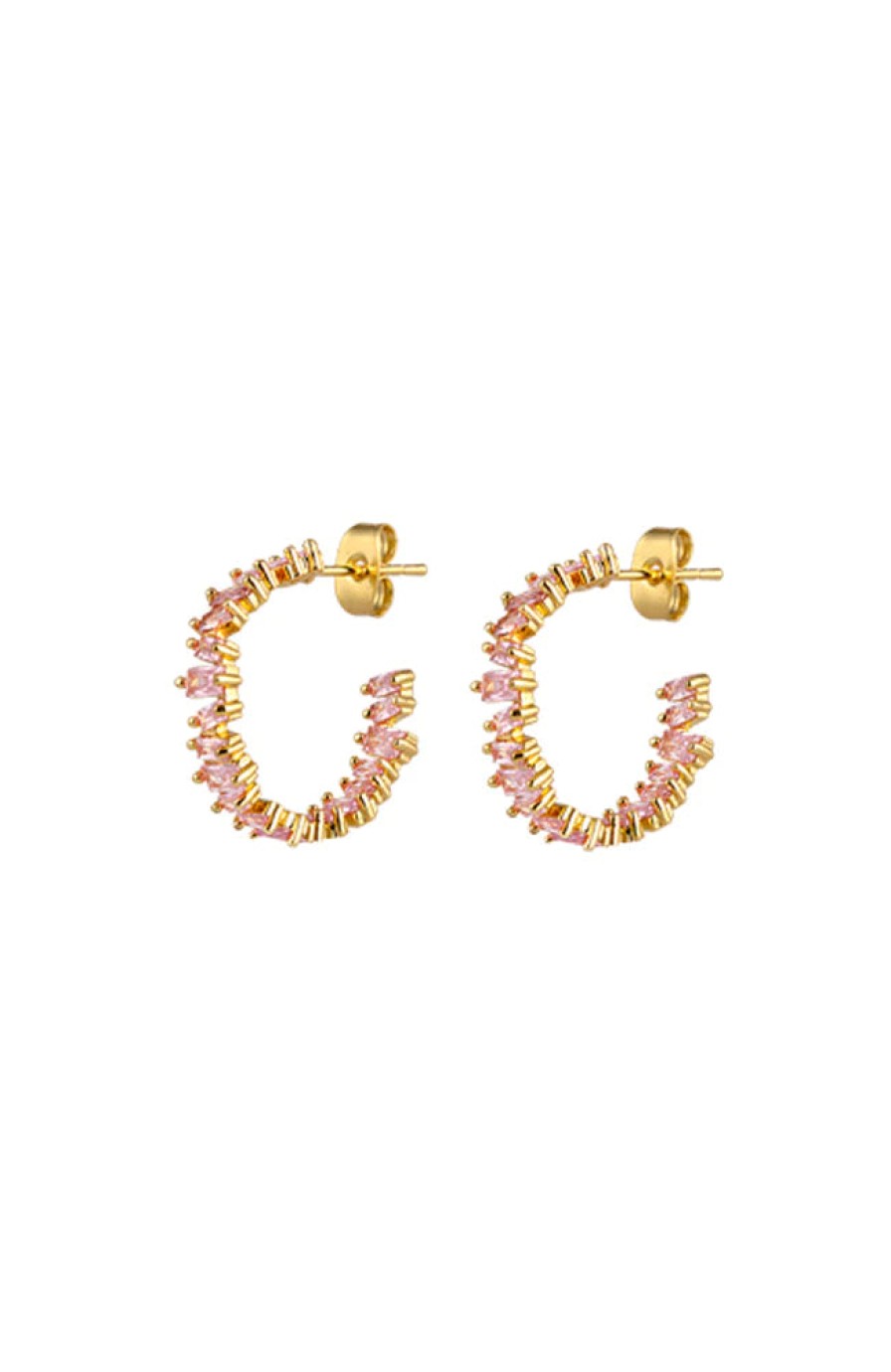 Jewellery Zahar | Zahar Philippa Earrings Pink