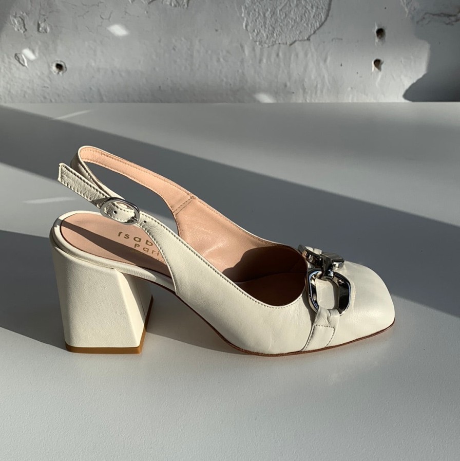 Shoes Isabelle Paris | Isabelle Paris Is153 Cream Leather