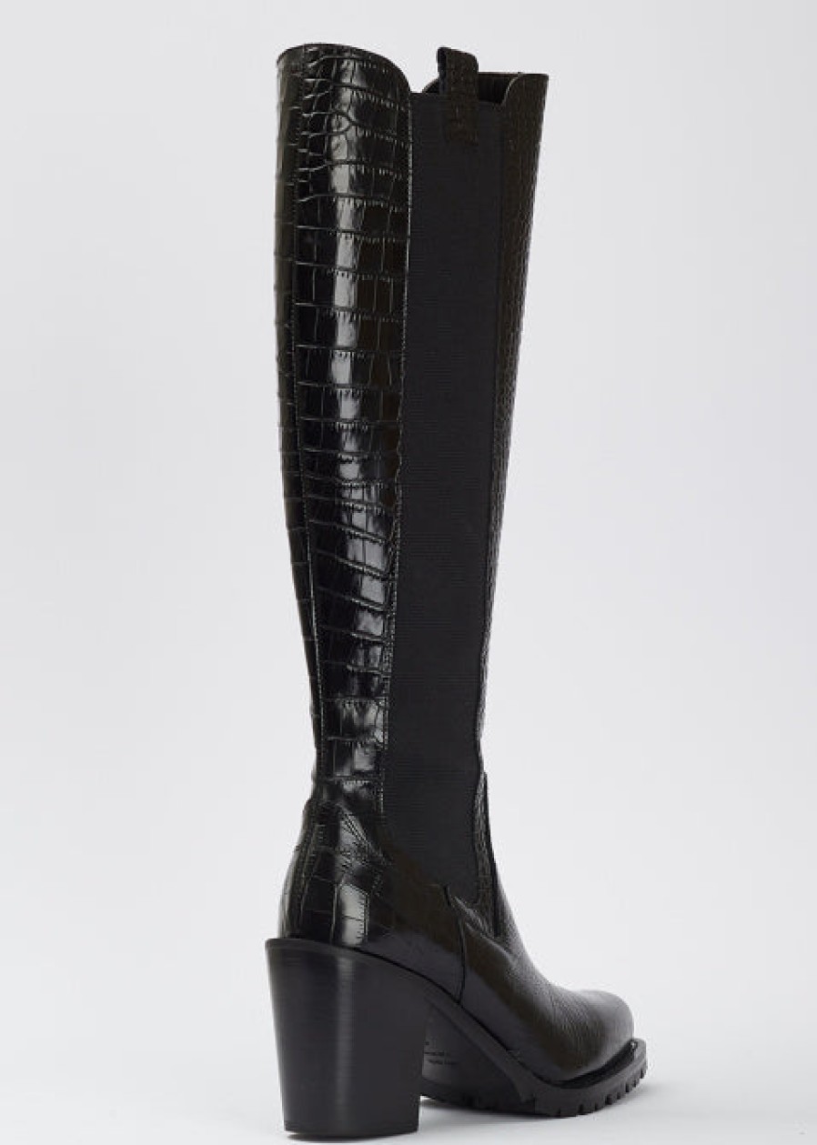 Shoes LAURA BELLARIVA | Laura Bellariva 4561 Black Crocco