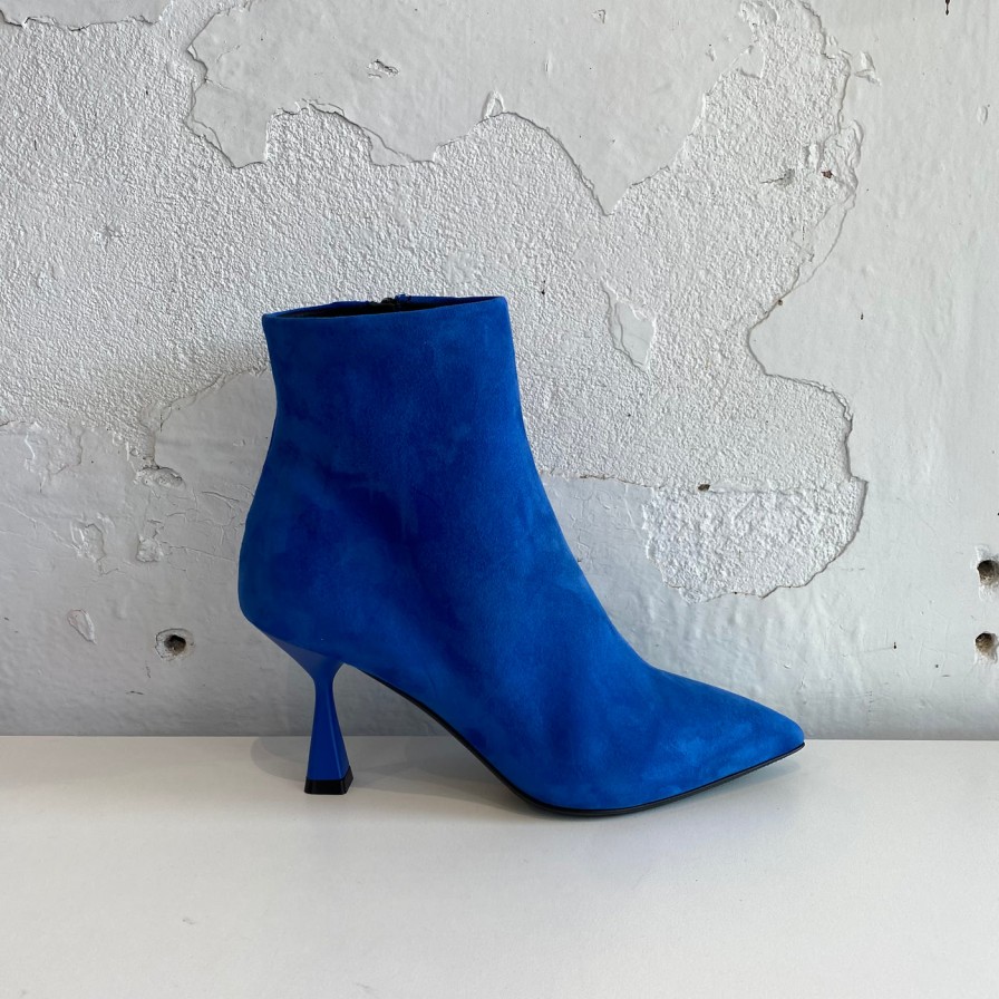 Shoes Isabelle Paris | Isabelle Paris Fe404 Blue Suede