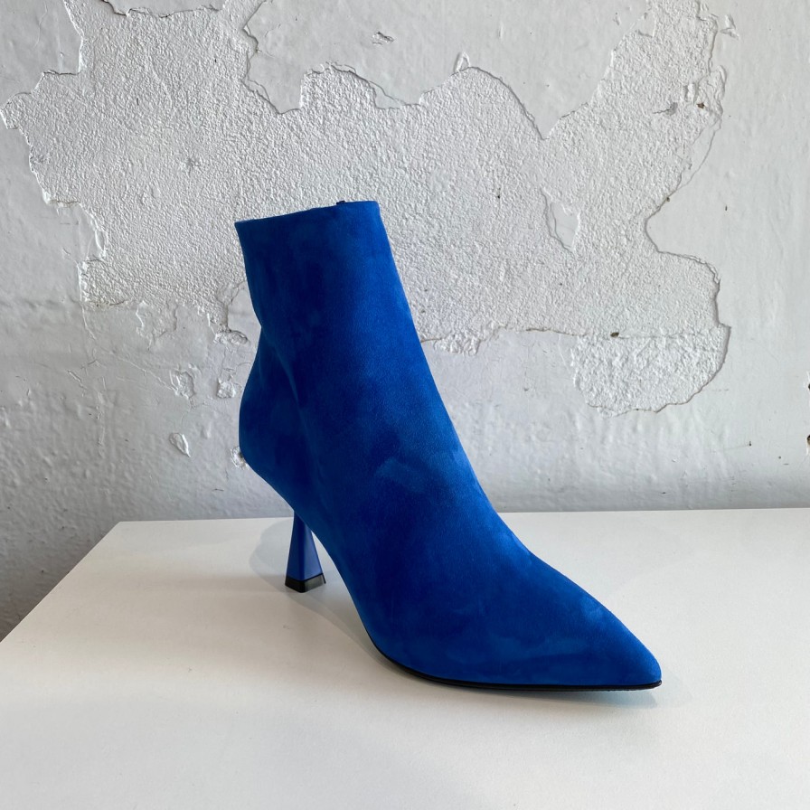 Shoes Isabelle Paris | Isabelle Paris Fe404 Blue Suede