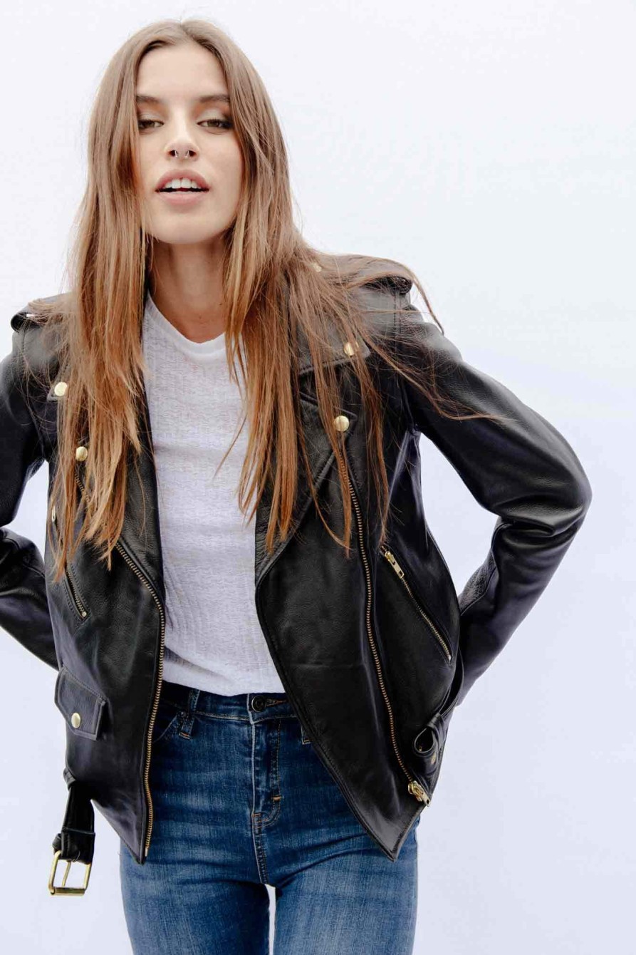 Clothing Understated Leather | Understated Leather Easy Rider Jacket