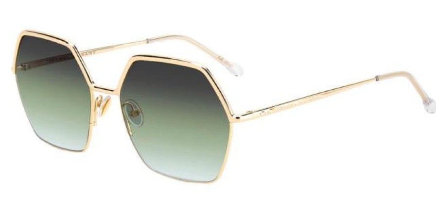 Accessories Isabel Marant | Isabel Marant Im0119 Gold/ Green Lens