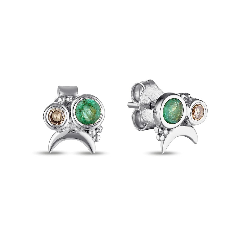 Jewellery Kyoti | Kyoti Bastet Studs Silver