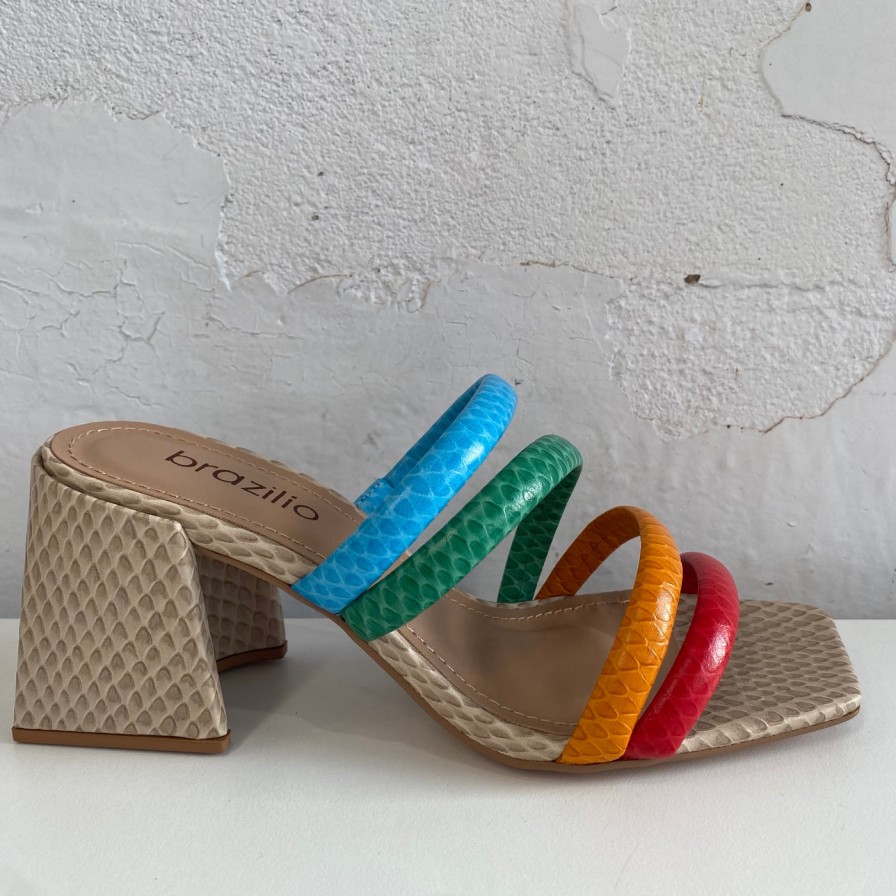 Shoes Brazilio | Brazilio 4890002 Rainbow