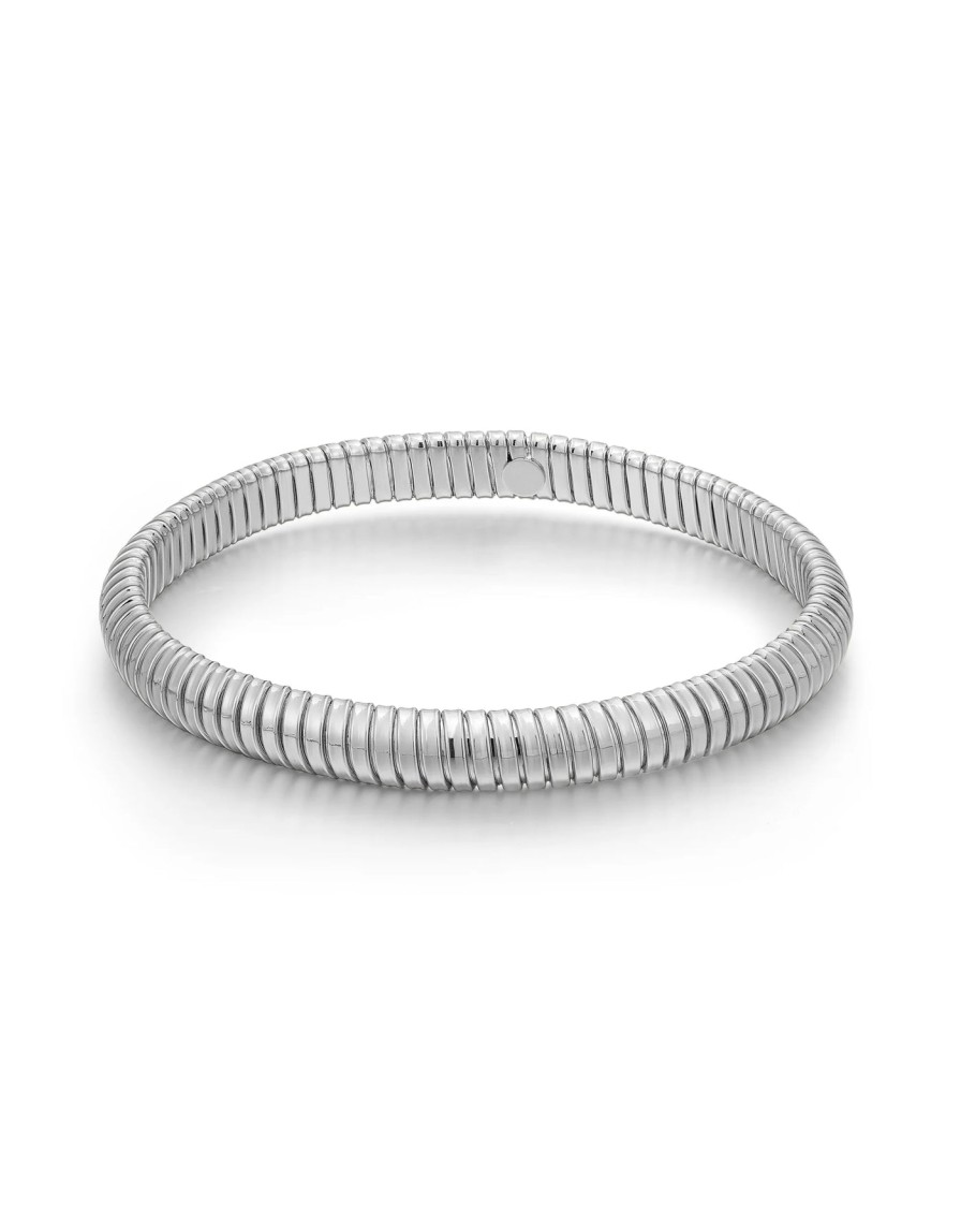 Jewellery Luv AJ | Luv Aj Mini Flex Snake Chain Bracelet Silver