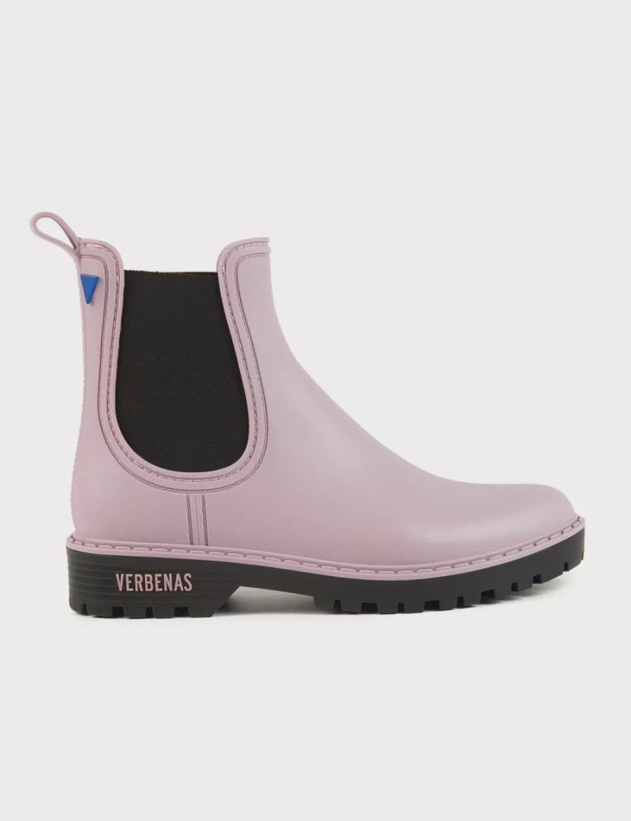 Shoes Verbenas | Verbenas Gaudi Welly Boot Antique Pink