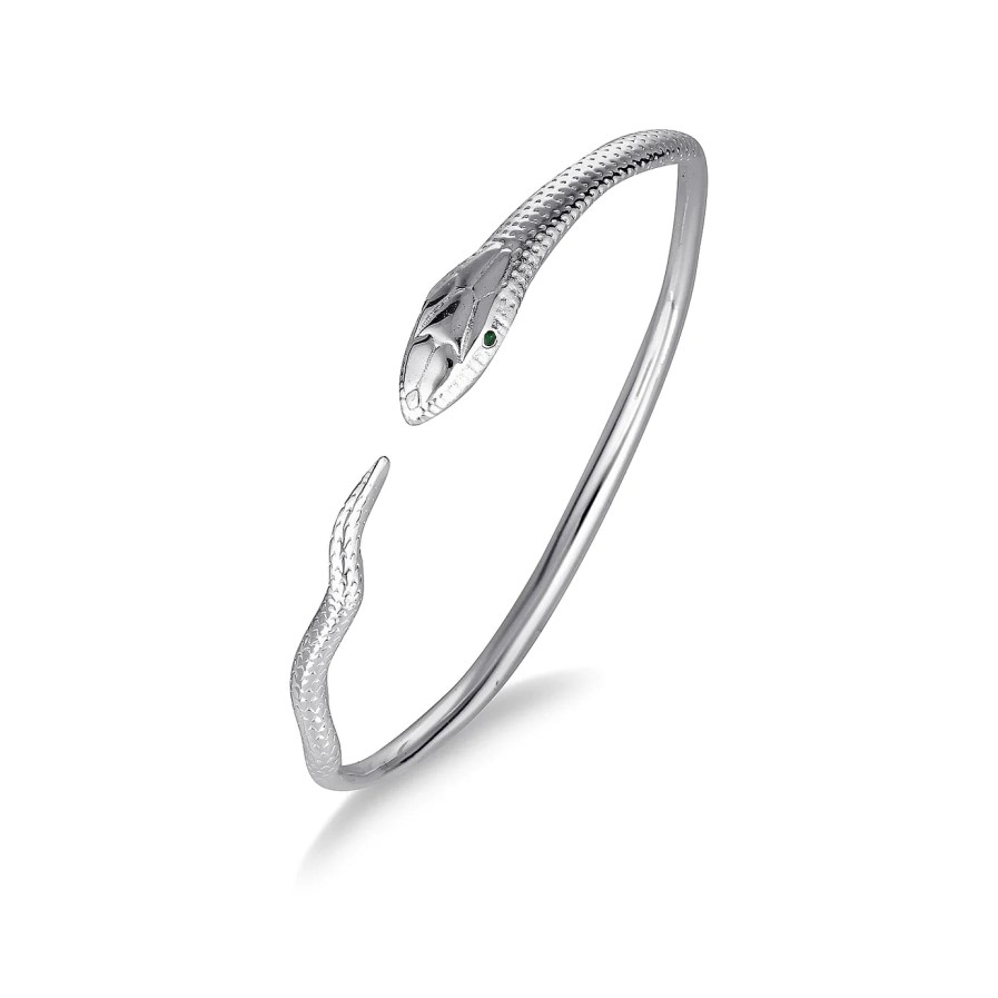 Jewellery Kyoti | Kyoti Serpentine Cuff Silver