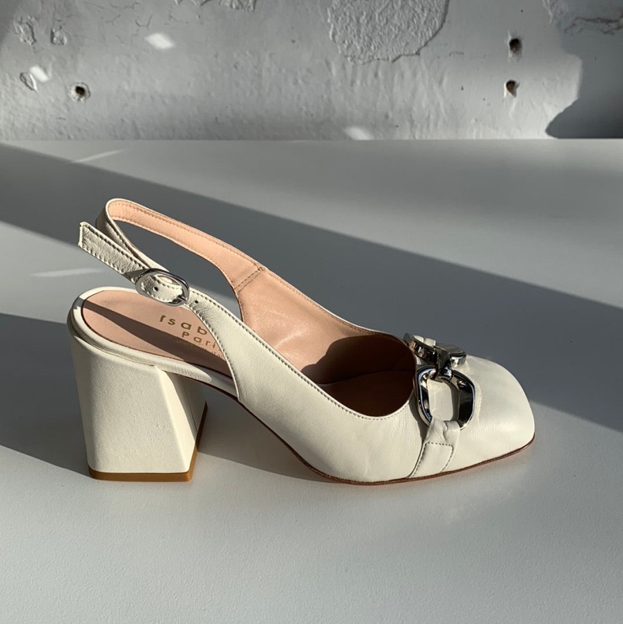 Shoes Isabelle Paris | Isabelle Paris Is153 Cream Leather