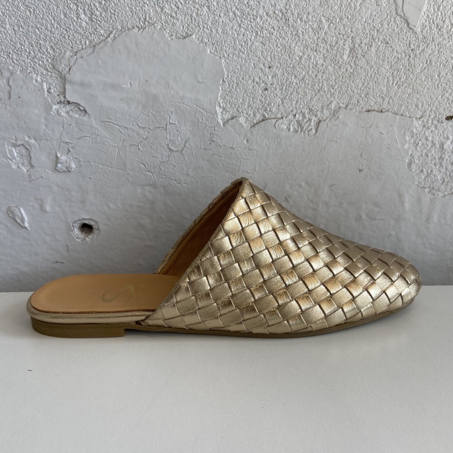 Shoes Sempre Di | Sempre Di 715 Gold - Last Pair Size 36