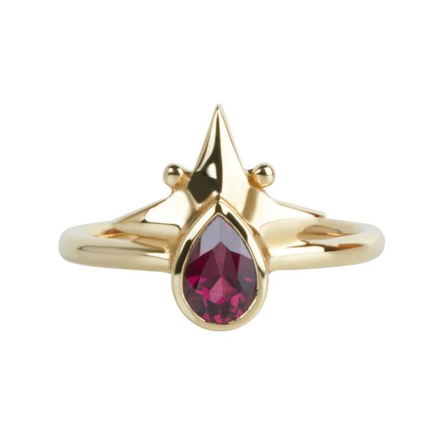 Jewellery Kyoti | Kyoti Little Star Gold & Garnet