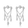 Jewellery Luv AJ | Luv Aj Stellar Bezel Shaker Studs - Silver