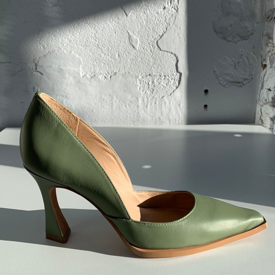 Shoes Brazilio | Brazilio 5200020 Sage Green