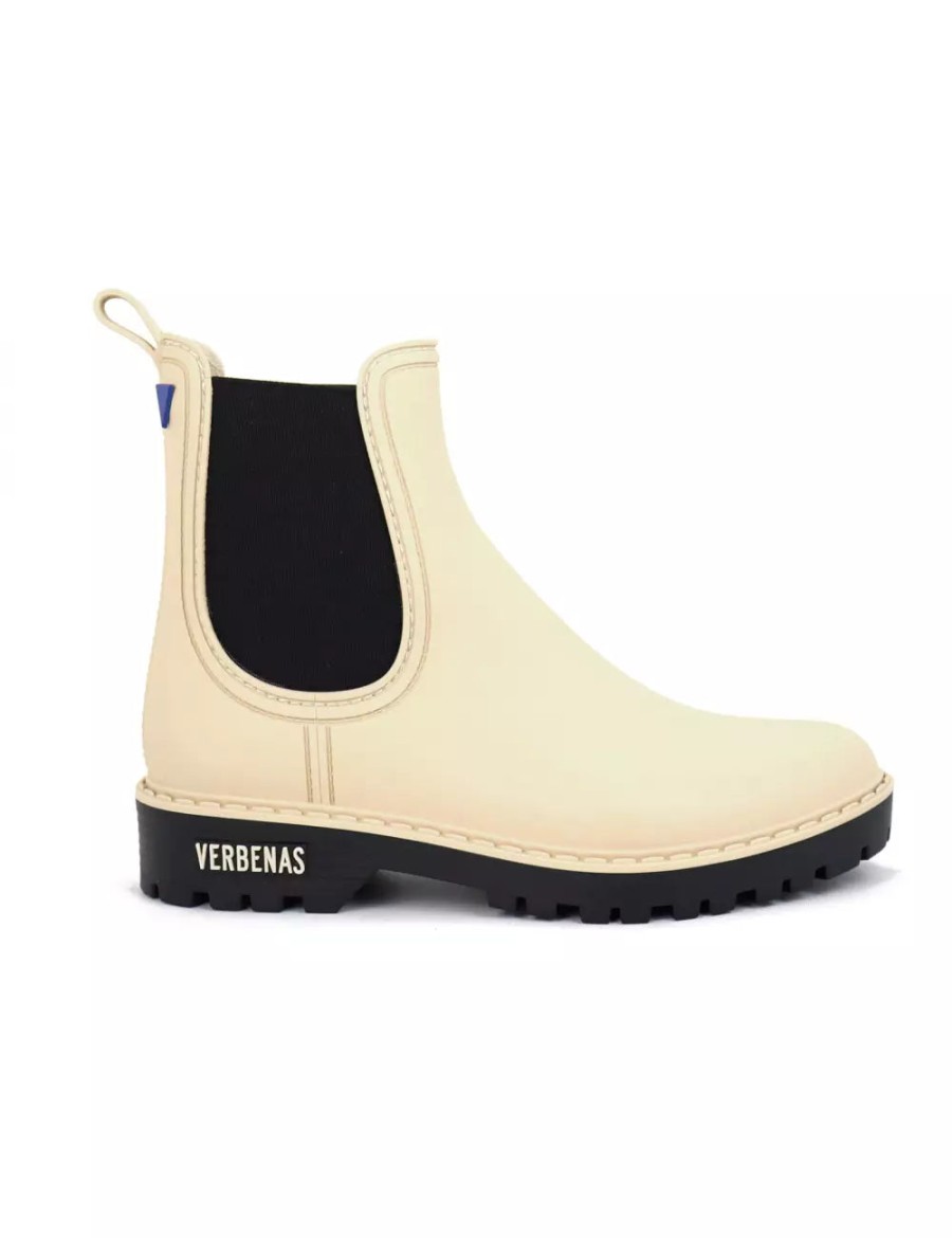 Shoes Verbenas | Verbenas Gaudi Welly Boot Crudo Black