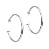 Jewellery Mountain & Moon | Mountain & Moon Meesha Hoops Silver