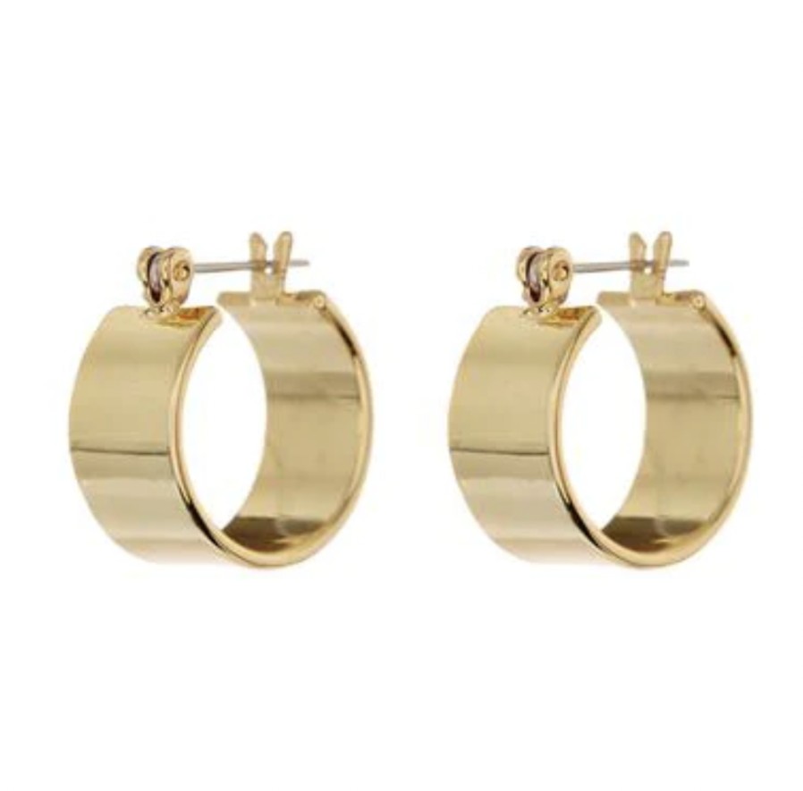 Jewellery Luv AJ | Luv Aj - Positano Hoops Gold