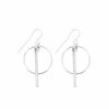 Jewellery Misuzi | Misuzi Ring And Bar Earrings Silver