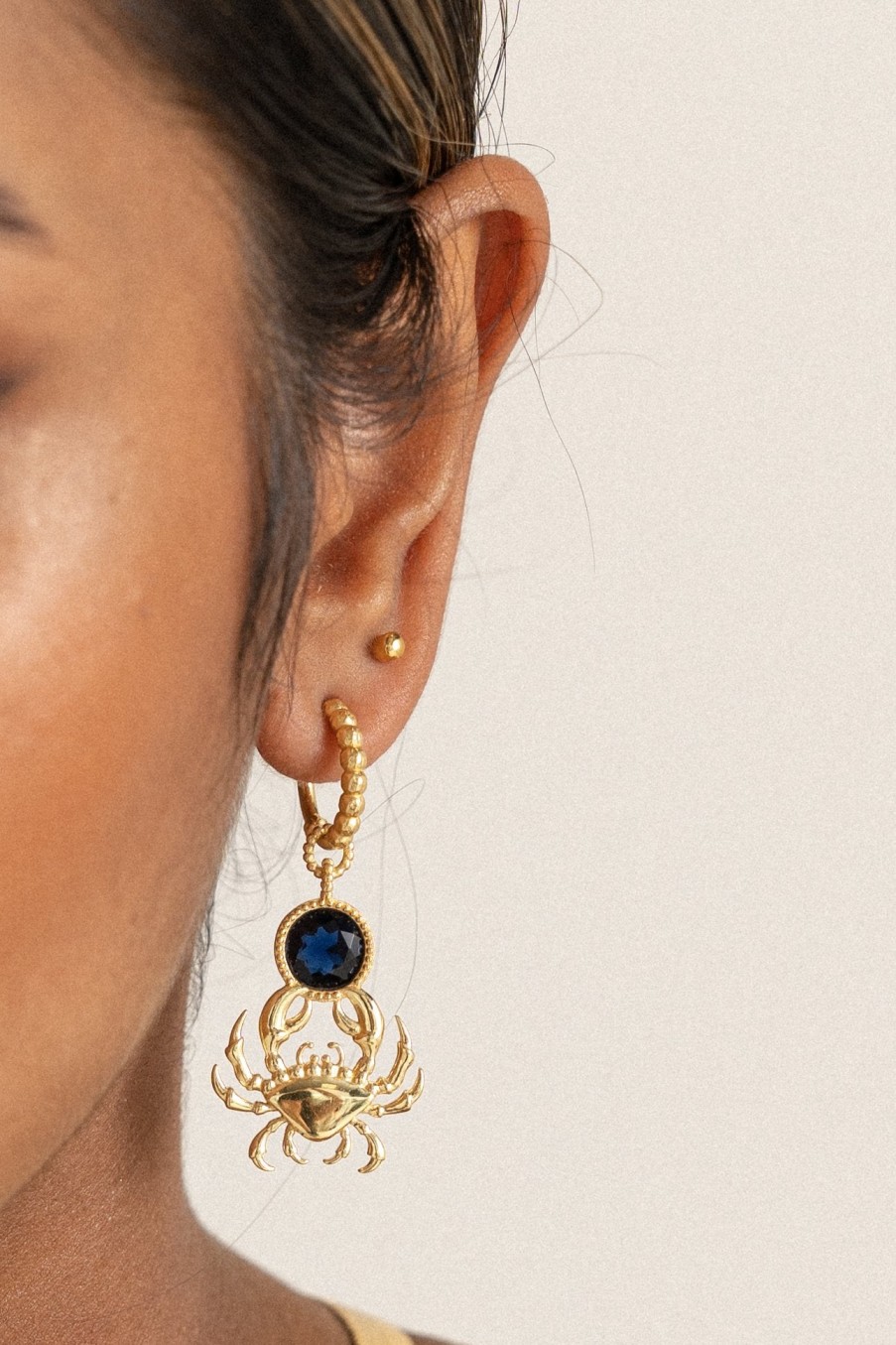 Jewellery Mountain & Moon | Mountain & Moon Cancer Earrings