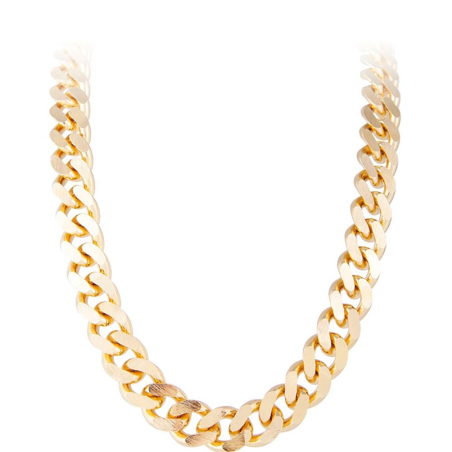 Jewellery Fairley | Fairley Chunky T-Bar Chain Necklace