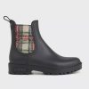 Shoes Verbenas | Verbenas Gaudi Welly Boot Black Tartan