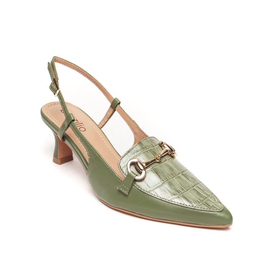 Shoes Brazilio | Brazilio Bonita Caqui Green