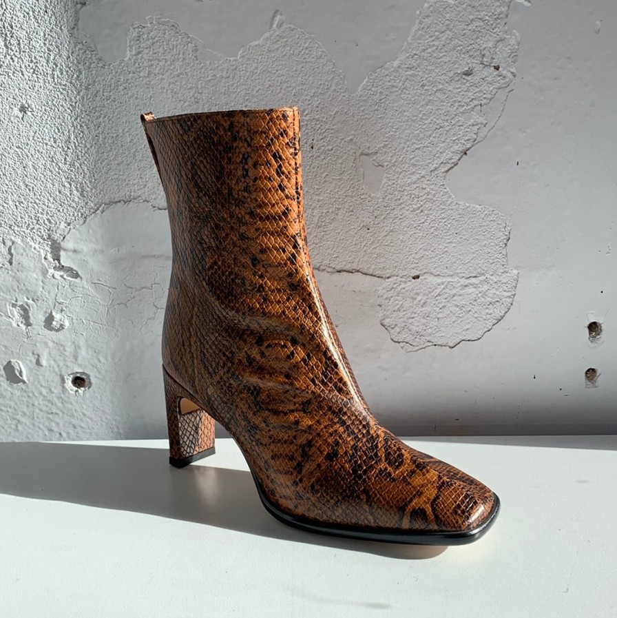 Shoes Neo | Neo 22544 Boot Brown Snake