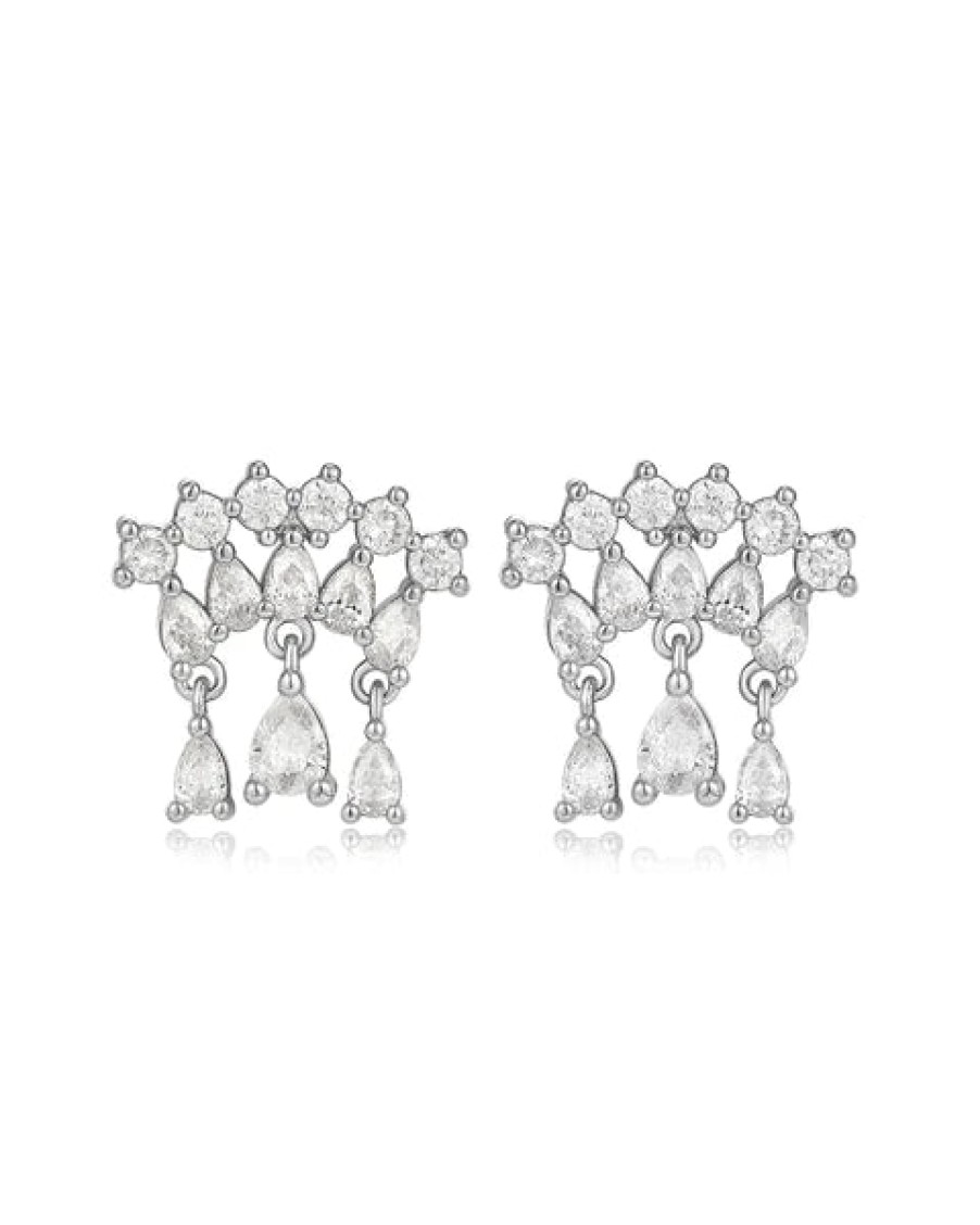 Jewellery Luv AJ | Luv Aj - Colette Shaker Studs Silver