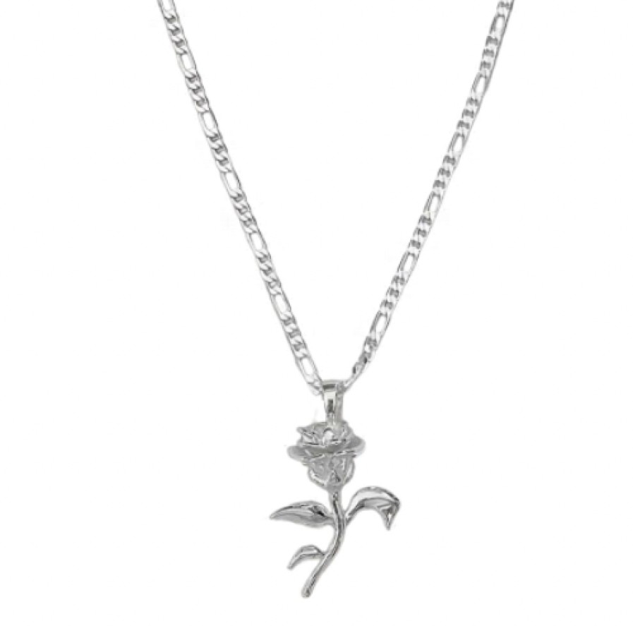 Jewellery Mountain & Moon | Mountain & Moon Rosetta Necklace Silver