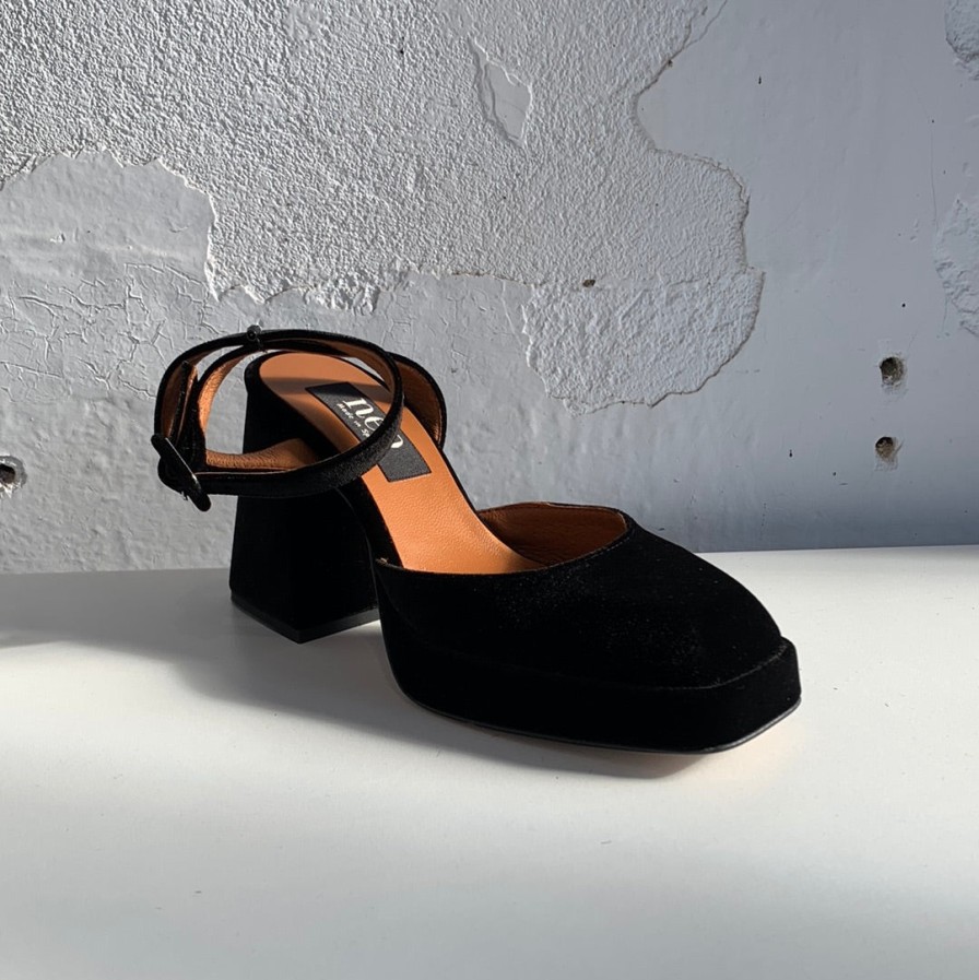 Shoes Neo | Neo 22567 Black Velvet