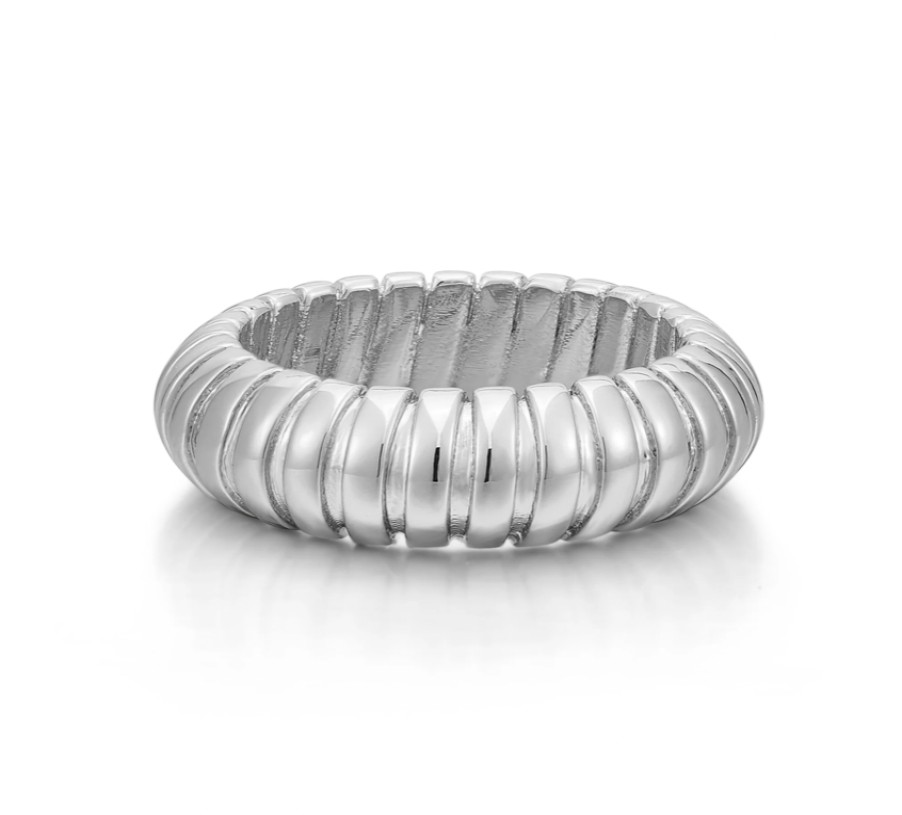 Jewellery Luv AJ | Luv Aj Snake Chain Ring Silver