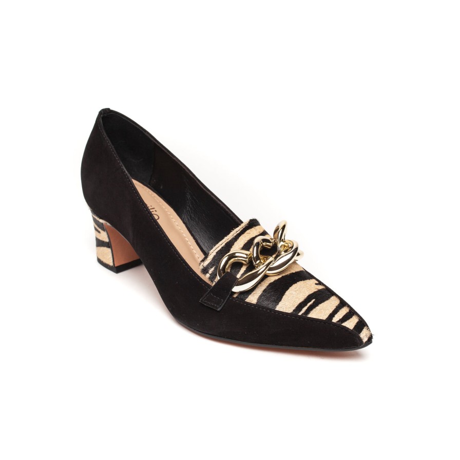 Shoes Brazilio | Brazilio Candice Preto Zebra