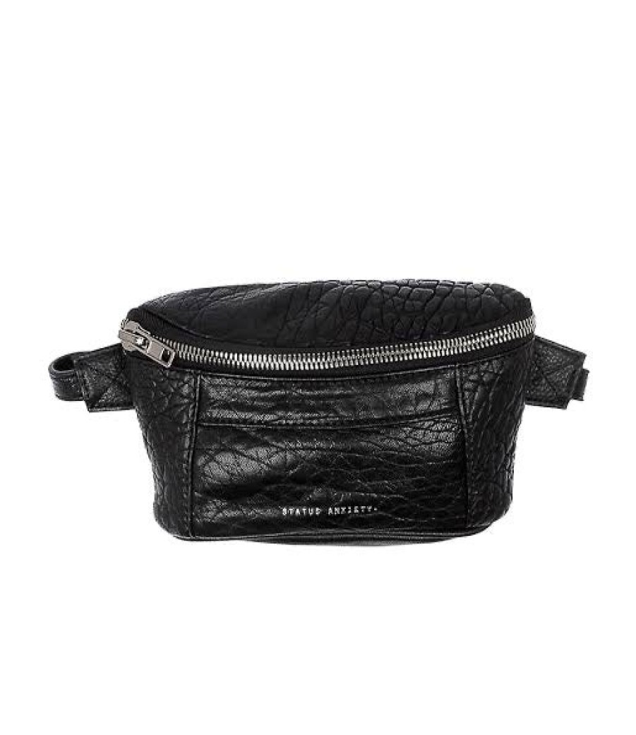 Accessories Status Anxiety | Status Anxiety Best Lies Bum Bag Bubble Black