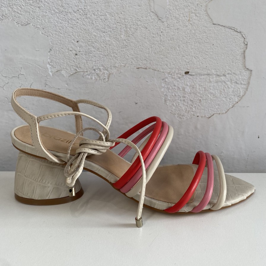 Shoes Brazilio | Brazilio 57201 Red Combo