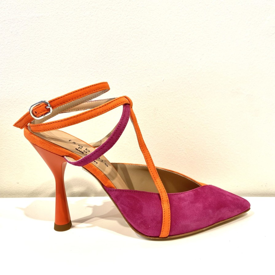 Shoes Isabelle Paris | Isabelle Paris Is605 Dragon (Pink/Orange)