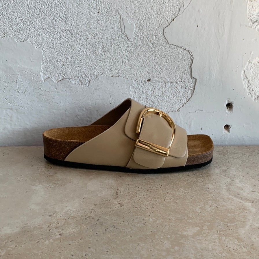 Shoes Sempre Di | Sempre Di Jolana Slides Mink