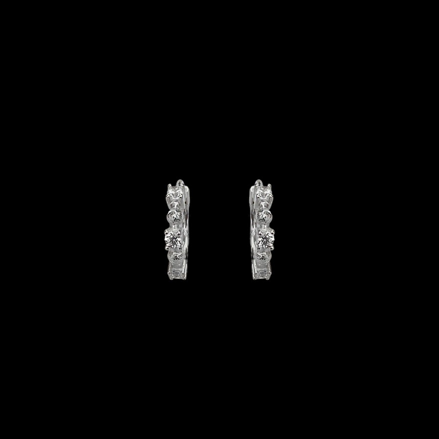 Jewellery Mountain & Moon | Mountain & Moon Gia Earrings Silver