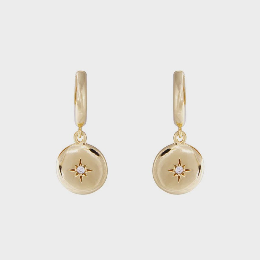 Jewellery Fairley | Fairley Starburst Hoops