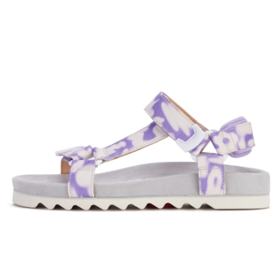 Shoes Rollie | Rollie Tooth Wedge Sandal Purple Haze