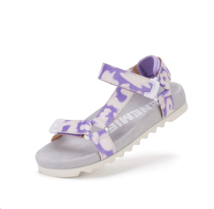 Shoes Rollie | Rollie Tooth Wedge Sandal Purple Haze