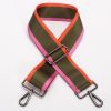 Accessories Hi Ho & Co | Hi Ho & Co Khaki / Gunmetal Bag Strap