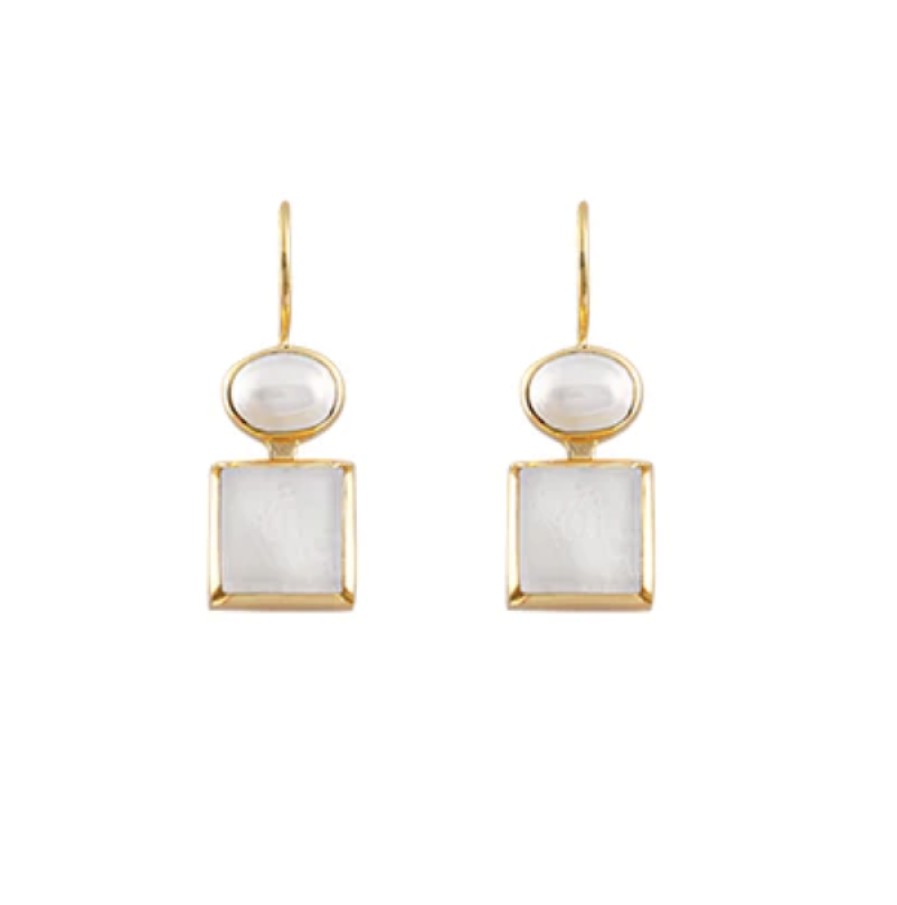 Jewellery Bianc | Bianc Driftwood Gold Earrings