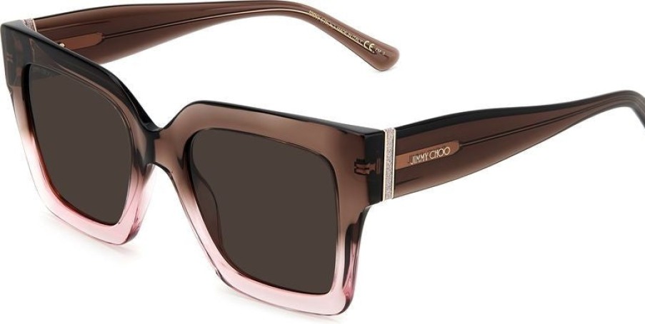 Accessories JIMMY CHOO | Jimmy Choo Edna Brown/Nude